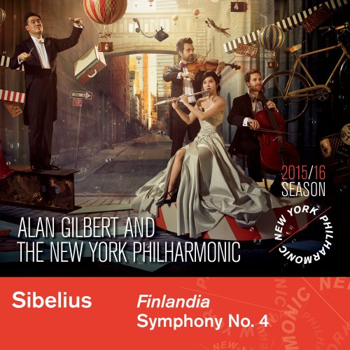 New York Philharmonic, Alan Gilbert - Sibelius: Finlandia & Symphony No. 4 (2016) [Hi-Res]