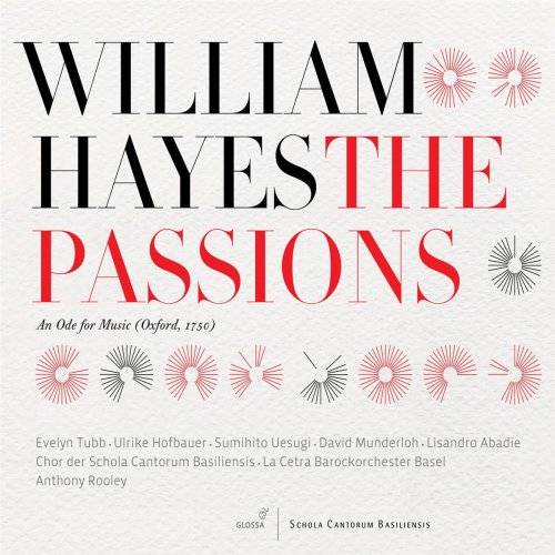 Anthony Rooley - William Hayes: The Passions (2010)
