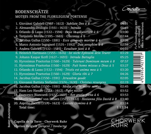 Capella De La Torre, Chorwerk Ruhr & Florian Helgath - Bodenschätze (Motetten aus dem 17. Jahrhundert) (2021) [Hi-Res]