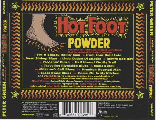 Peter Green With Nigel Watson - HotFoot Powder (2000)