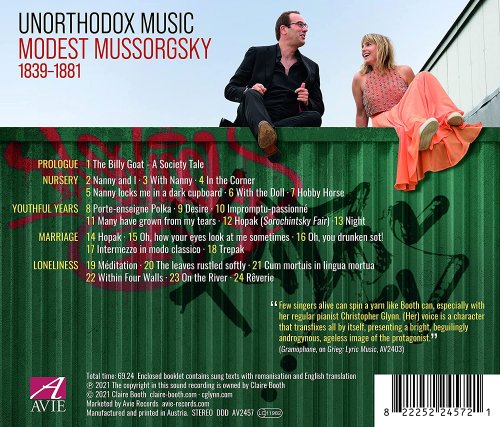 Claire Booth & Christopher Glynn - Mussorgsky: Unorthodox Music (2021) [Hi-Res]