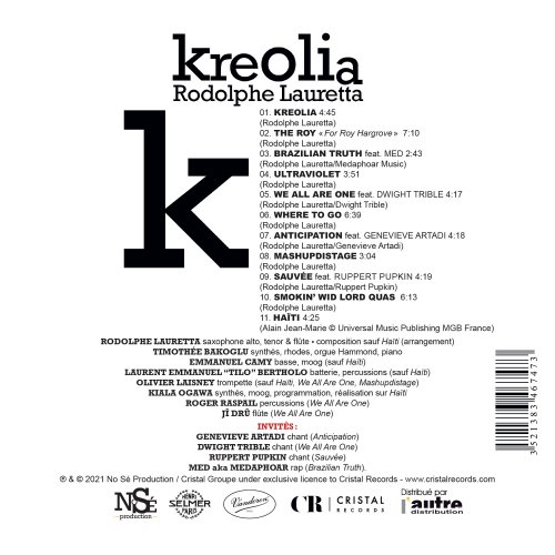 Rodolphe Lauretta - Kreolia (2021) [Hi-Res]