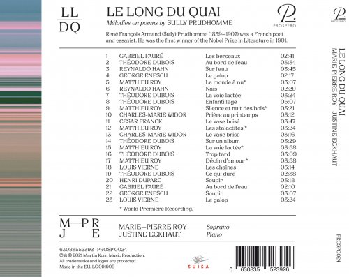 Marie-Pierre Roy & Justine Eckhaut - Le Long du Quai (2021) [Hi-Res]