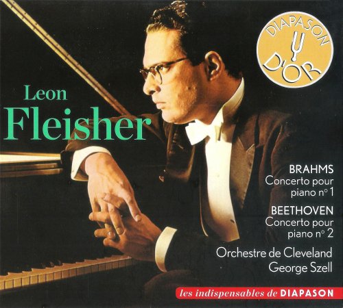 Leon Fleisher, The Cleveland Orchestra, George Szell - Brahms: Piano Concerto No. 1 / Beethoven - Piano Concerto No. 2 (2012)