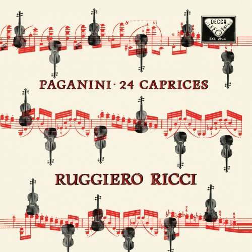 Ruggiero Ricci - Paganini: Caprices for Solo Violin (1959 Stereo Recording) (2021)