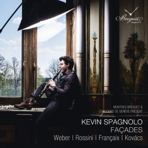 Kevin Spagnolo, Swedish Chamber Orchestra, Michael Collins - Kevin Spagnolo: Façades (2021) [Hi-Res]