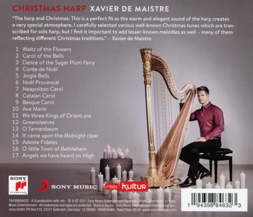 Xavier de Maistre - Christmas Harp (2021) [Hi-Res]