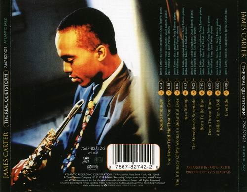 James Carter - The Real Quietstorm (1995) 320 kbps+CD Rip