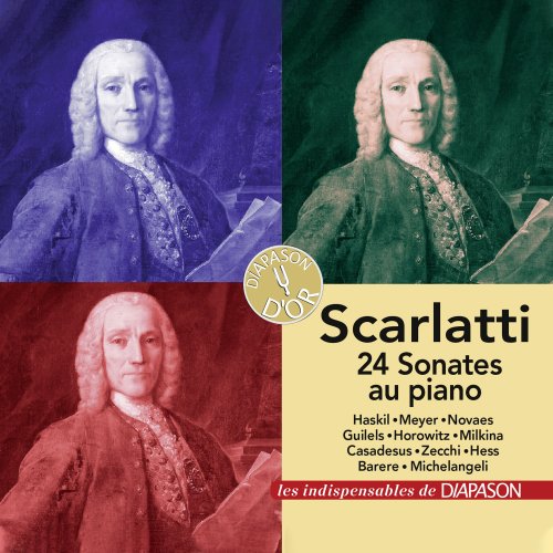 Various Artists - Domenico Scarlatti- 24 Sonates pour clavier (2021)