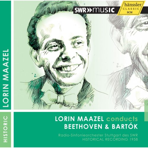 Radio-Sinfonieorchester Stuttgart des SWR, Lorin Maazel - Lorin Maazel Conducts Beethoven and Bartok (1958) (2013)