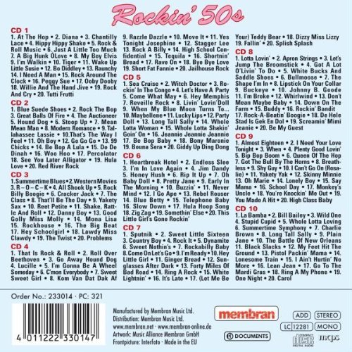 Rockin' 50s Vol. 1-10 (2010)