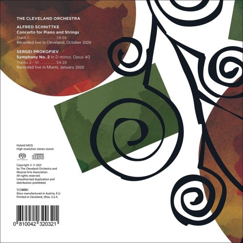 The Cleveland Orchestra, Franz Welser-Möst, Yefim Bronfman - Schnittke: Concerto for Piano and Strings - Prokofiev: Symphony No. 2 (2021) [Hi-Res]