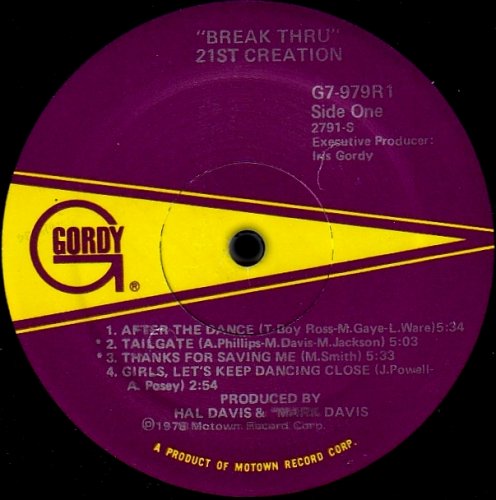 21st Creation - Break Thru (1978)