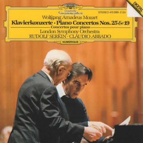 Rudolf Serkin, London Symphony Orchestra, Claudio Abbado - Mozart: Piano Concertos Nos. 19 & 25 (1984)