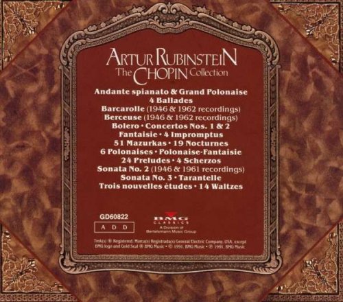 Arthur Rubinstein - The Chopin Collection (2011) [11CD Box Set]