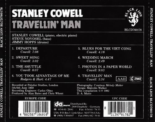 Stanley Cowell - Travellin' Man (1969)