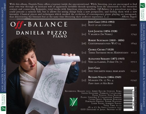 Daniela Pezzo - Cage, Janáček, Schumann, Crumb, Skrjabin, Strauss: Off-Balance (2021)