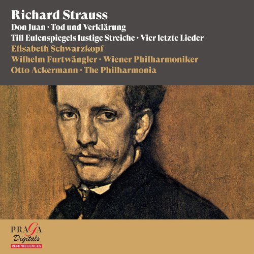 Elisabeth Schwarzkopf, Wilhelm Furtwängler, Otto Ackermann, Wiener Philharmoniker - Richard Strauss: Don Juan, Tod und Verklärung, Till Eulenspiegels lustige Streiche & Vier letzte Lieder (2014) [Hi-Res]