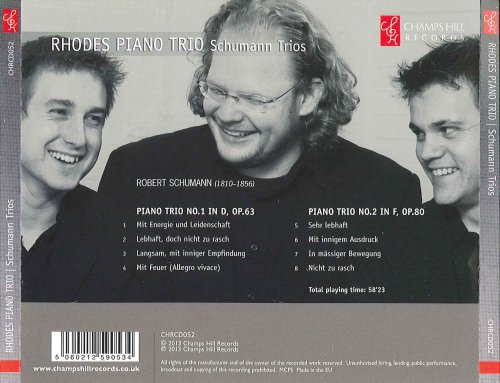 Rhodes Piano Trio - Schumann Trios (2014)