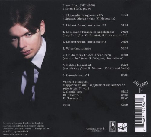 Tristan Pfaff - Franz Liszt (2013) [Hi-Res]