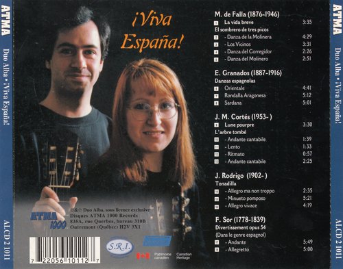 Isabelle Heroux, Alain Leblanc - Duo Alba: Viva Espana! (1998) CD-Rip