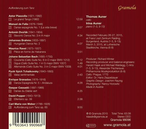 Irina Auner, Thomas Michael Auner - Aufforderung zum Tanz (2015)