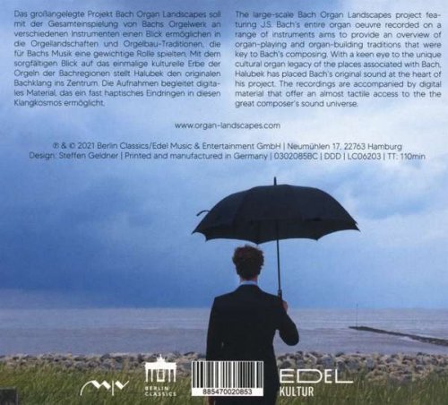 Jörg Halubek - 53°14'52.7"N 10°24'47.8"E (Bach Organ Landscapes / Lüneburg & Altenbruch) (2021) [Hi-Res]