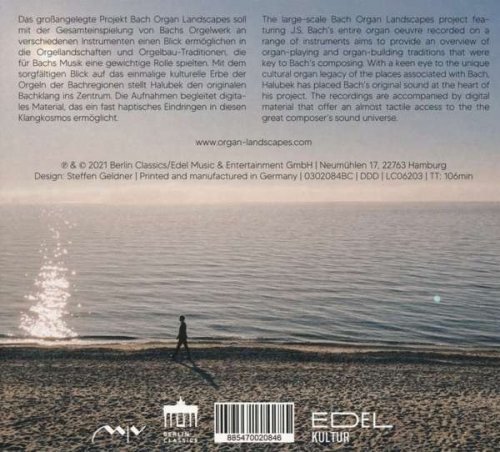 Jörg Halubek - 53°32'46.0"N 9°59'42.4''E (Bach Organ Landscapes / Hamburg) (2021) [Hi-Res]