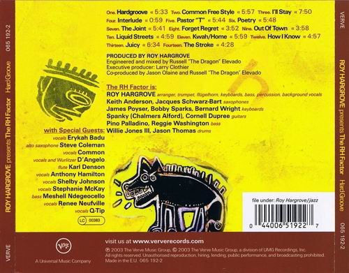 The RH Factor - Hard Groove (2003) 320 kbps+CD Rip
