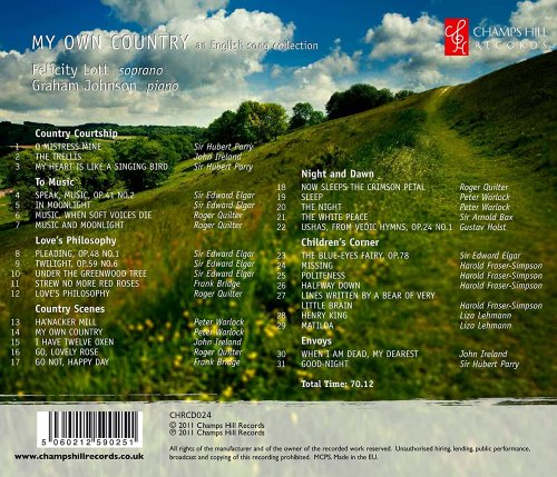 Felicity Lott - My Own Country -  An English Song Collection (2011)