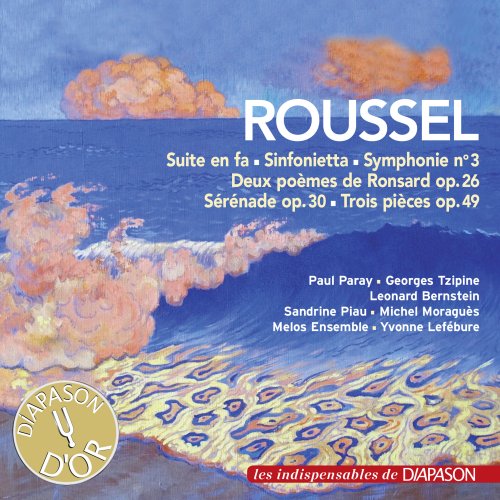 Paul Paray, Detroit Symphony Orchestra - Roussel: Symphonie No. 3, Suite en Fa, Sinfonietta pour cordes (2018)