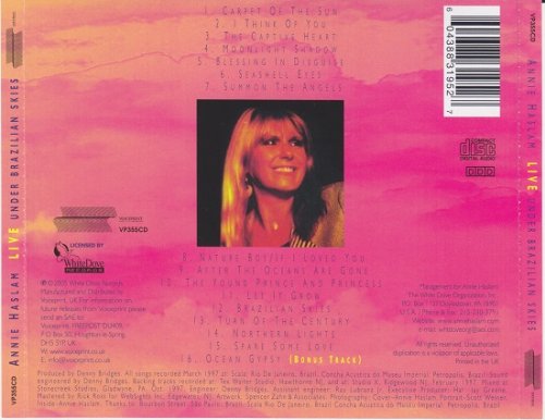 Annie Haslam - Live Under Brazilian Skies (Reissue) (1999/2005)