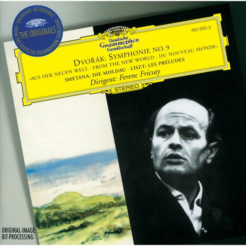 Berliner Philharmoniker, Ferenc Fricsay - Dvořák: Symphony No. 9 / Smetana - Vltava /  Liszt - Les Préludes (1990) Hi-Res