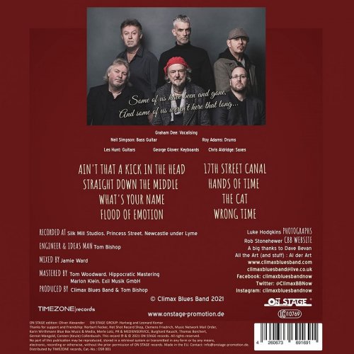 Climax Blues Band - Hands Of Time (2021) LP
