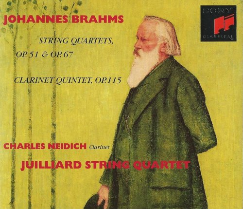 Charles Neidich, Juilliard String Quartet - Brahms: Brahms: 3 String Quartets / Clarinet Quintet (1995)