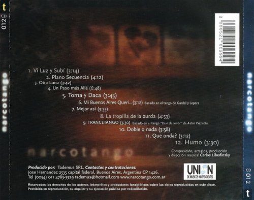 Carlos Libedinsky - Narcotango (2003/2004) [CD-Rip]