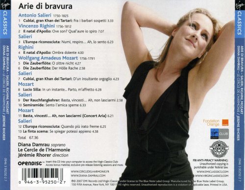 Diana Damrau - Arie di Bravura: Mozart, Salieri, Righini (2007) CD-Rip