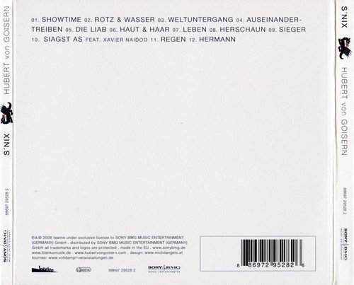 Hubert Von Goisern - S'nix (2008) CD-Rip