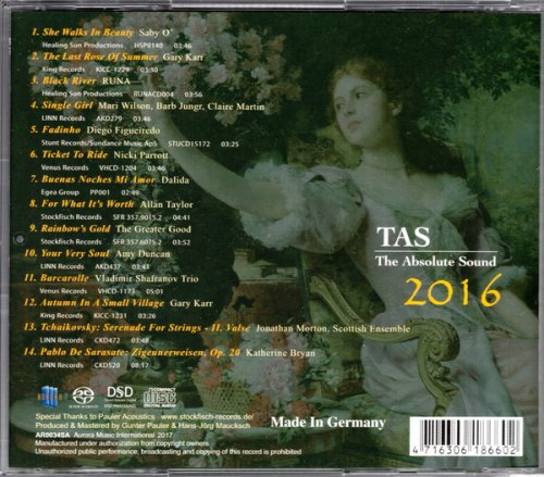 VA - TAS 2016 (The Absolute Sound) (2017) [SACD]