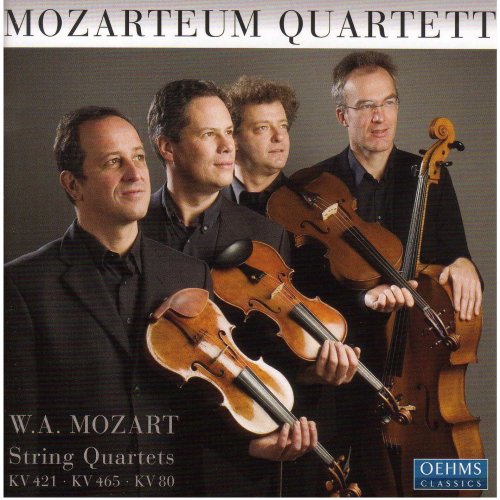 Mozarteum Quartet - Mozart: String Quartets Nos. 1, 15 and 19 (2008)