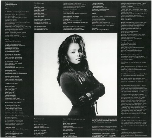 Janet Jackson Janet Jacksons Rhythm Nation 1814 1989 Lp