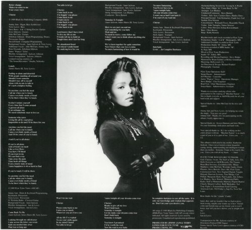 Janet Jackson - Janet Jackson's Rhythm Nation 1814 (1989) LP