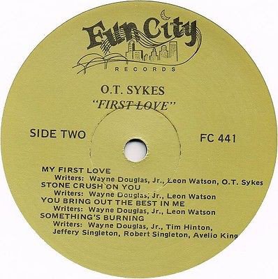 O.T. Sykes - First Love (1981) LP