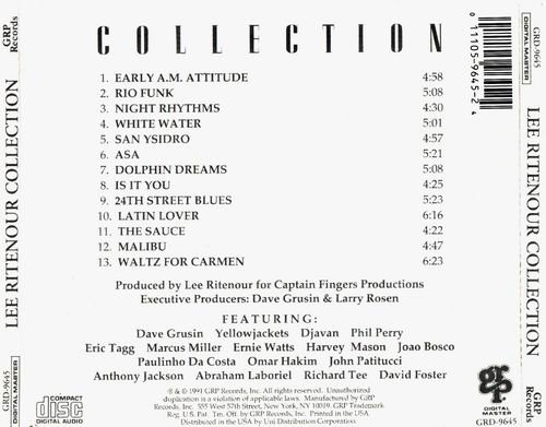 Lee Ritenour - Collection (1991) 320 kbps+CD Rip