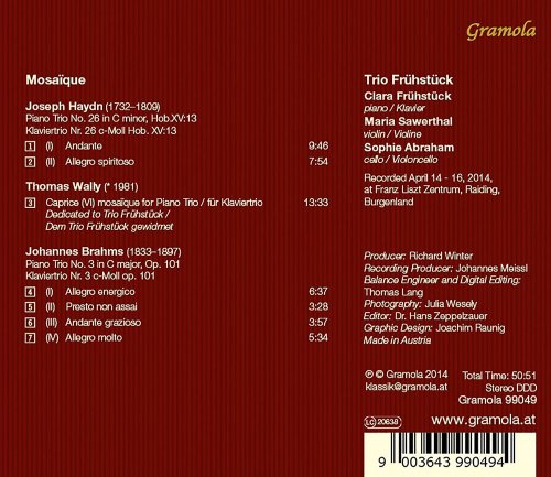 Trio Frühstück - Haydn, Wally & Brahms: Works for Piano Trio (2014)