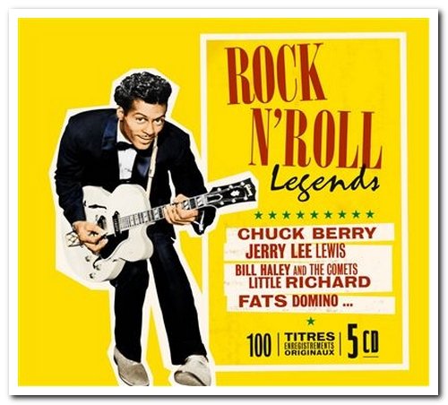 VA - Rock 'n' Roll Legends - 100 Titres [5CD Box Set] (2018)