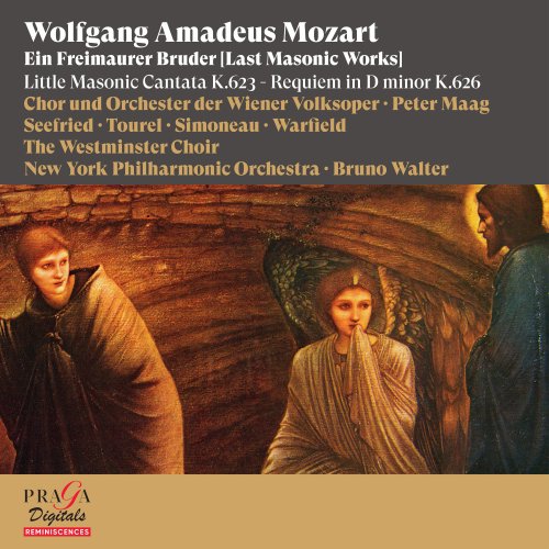 Irmgard Seefried, Jennie Tourel, Leopold Simoneau, William Warfield, The Westminster Choir, New York Philharmonic, Bruno Walter - Wolfgang Amadeus Mozart: Ein Freimaurer Bruder (2021) [Hi-Res]