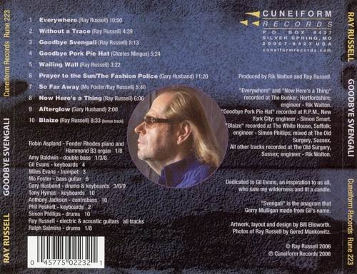 Ray Russell - Goodbye Svengali (2006) 320 kbps+CD Rip