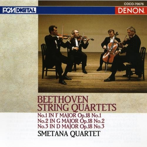 Smetana Quartet - Beethoven: String Quartets Nos. 1, 2 & 3 (2004)