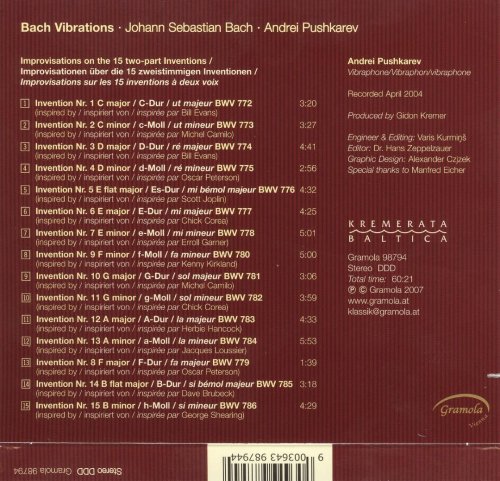 Andrei Pushkarev - Bach Vibrations (2012)